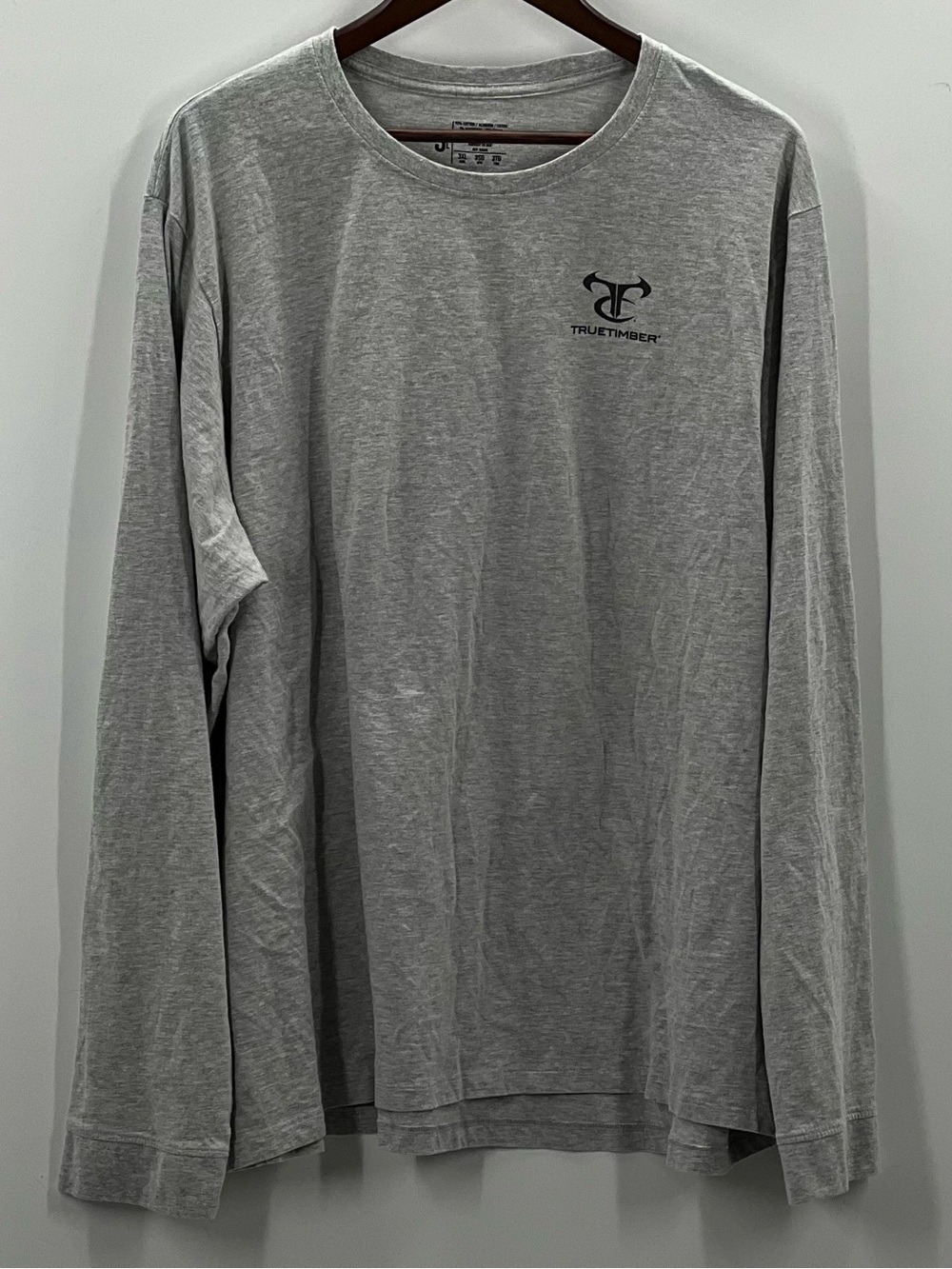 281 Men's Long Sleeve Logo Tee - Gray